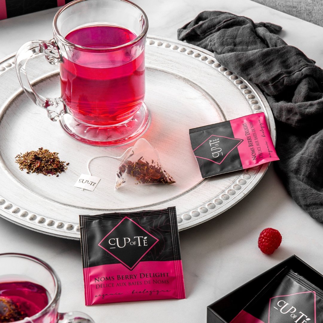 Noms Berry Delight Pyramid Teabag Sachets - Cup of Té Canada